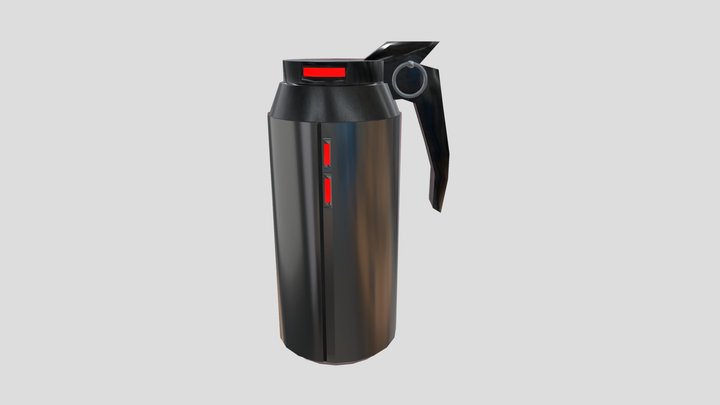 Laser grenade 3D Model
