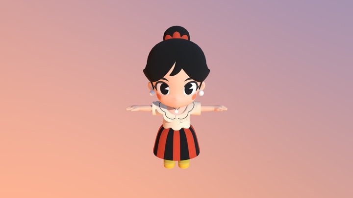 MICHIKO3 3D Model