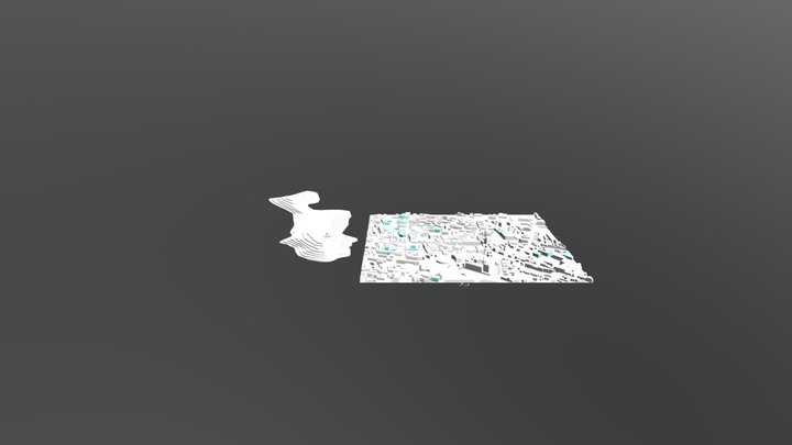 Maquette Dreux 3D Model