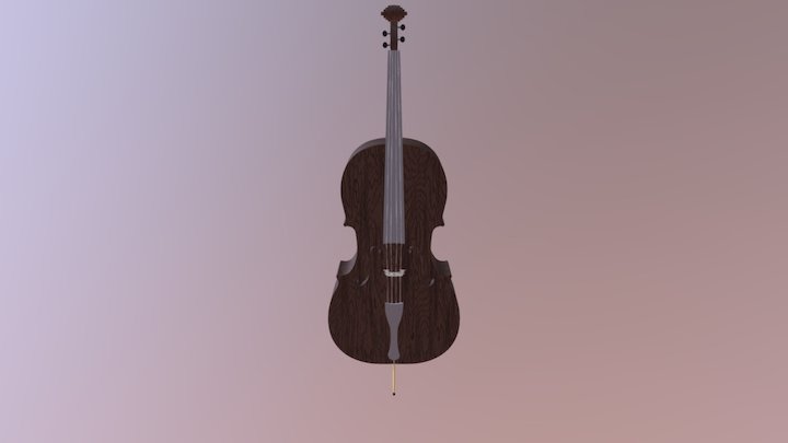 Cello 3D Model