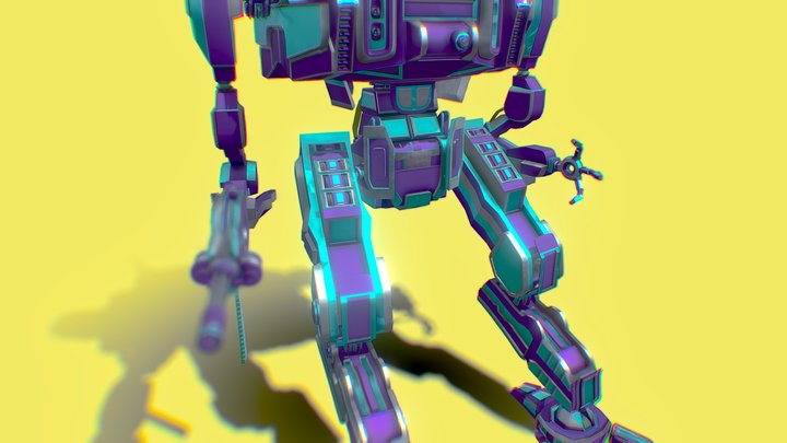 Heavy Mech Surviver (Titanfall) 3D Model