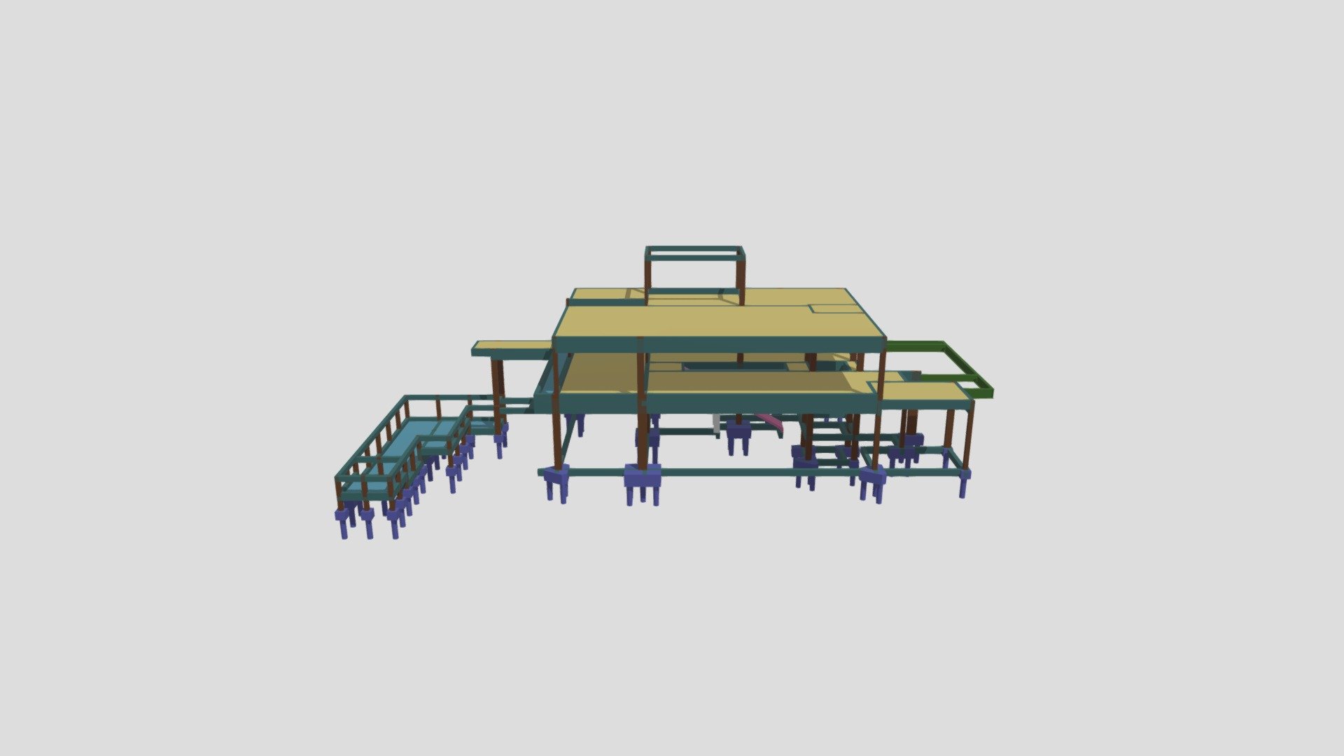 3D Residência JCDMJ - Buganville