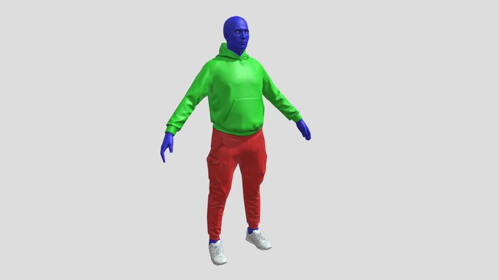 persoB_low_XXL_001 3D Model
