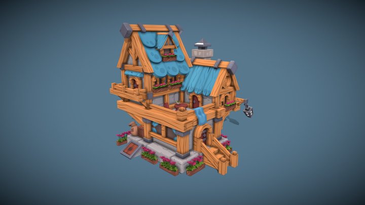 The Cosy Shack 3D Model