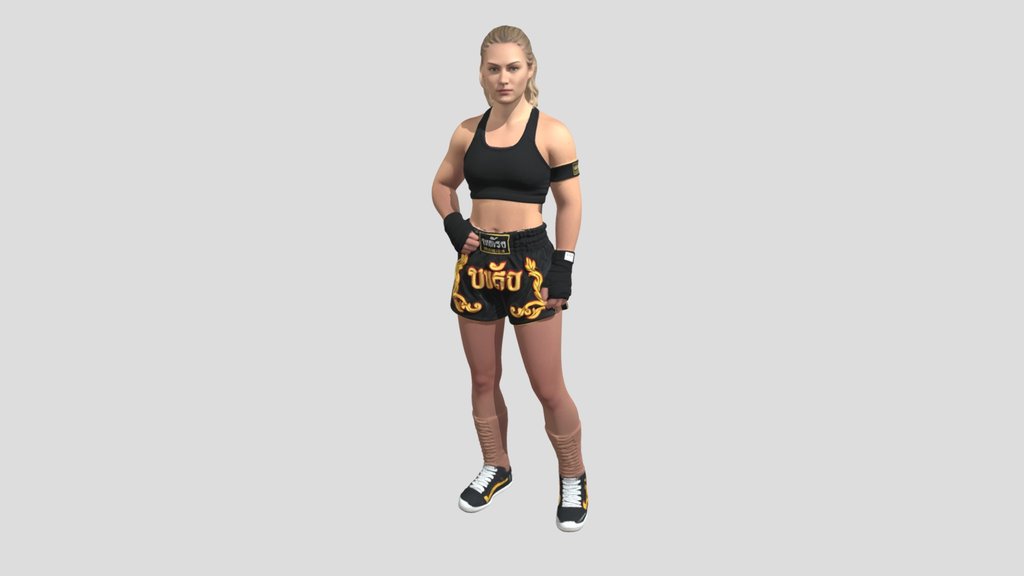 Female Muay Thai Fighter