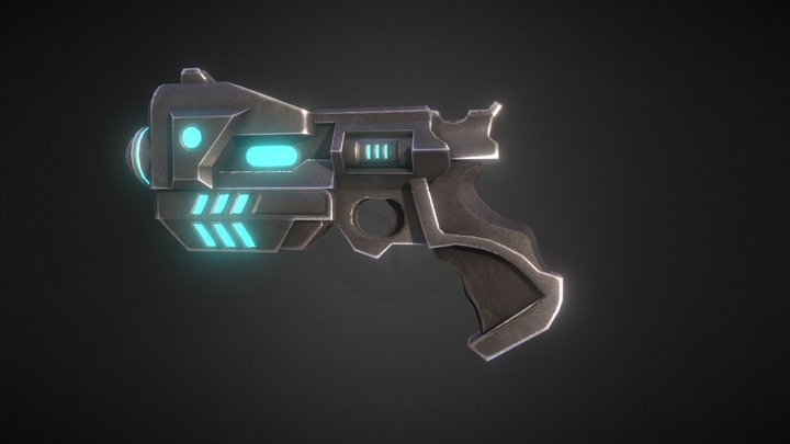 Pistols 3D Model