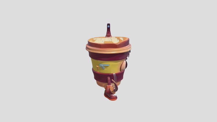Cappuccino assasino 3D Model