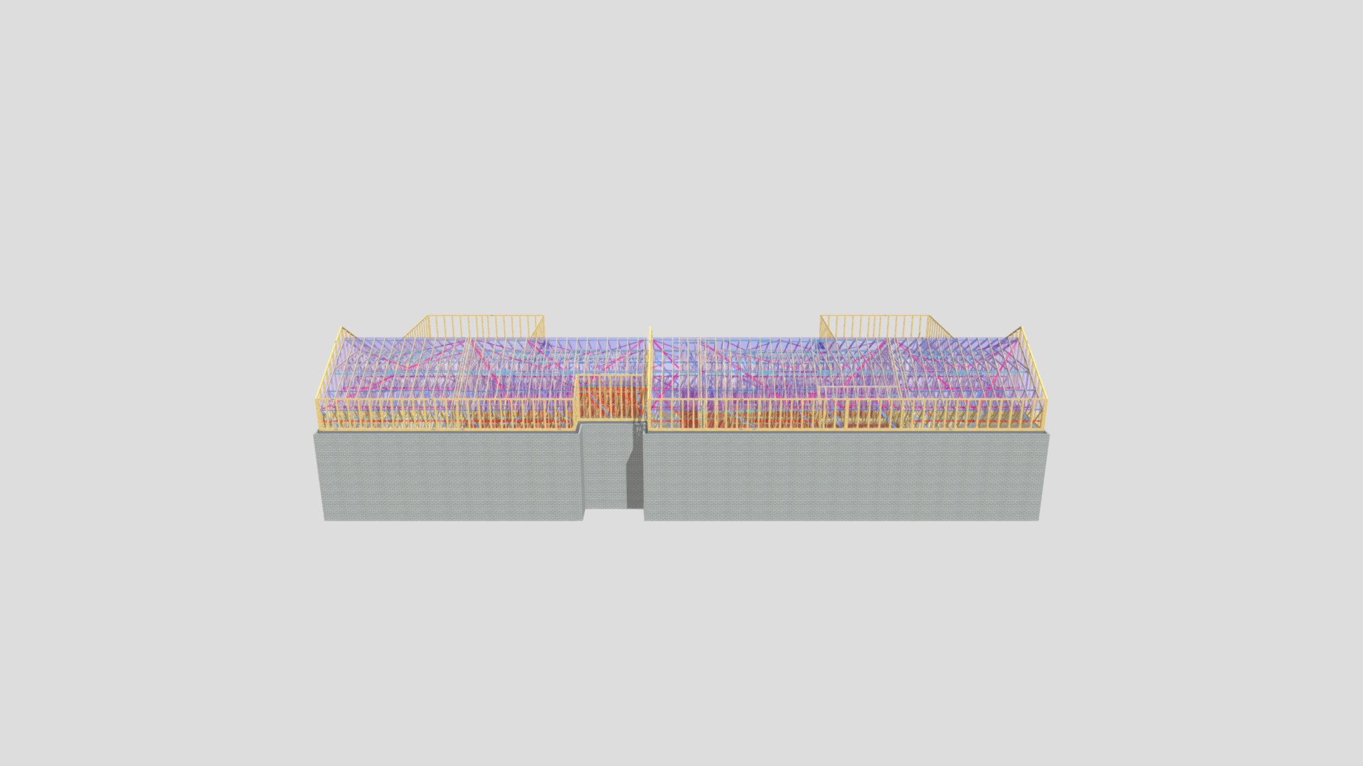 P12860A, Block A Roof Layout