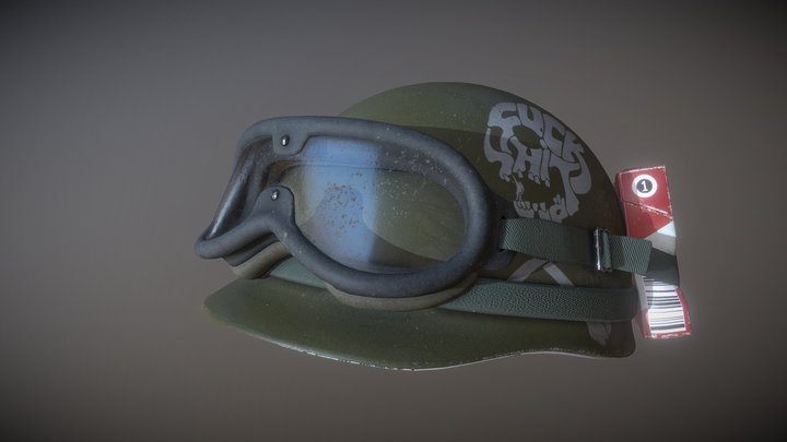 Soldier Helmet 3D Model