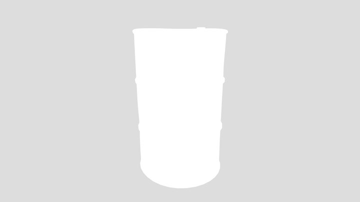 Old Rusty Barrel – Gratis 3D-model STL