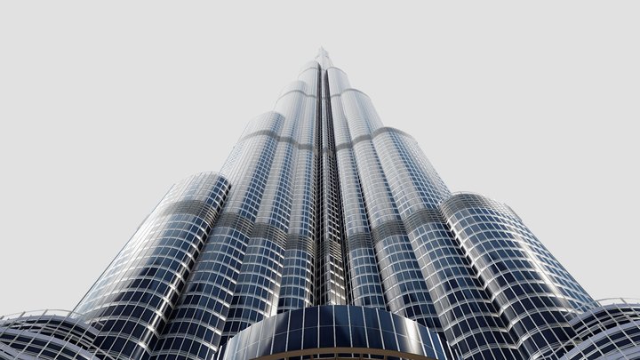 Burj Khalifa 3D Model