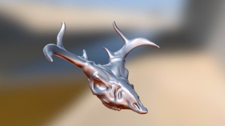 Dead Deer Devil 3D Model