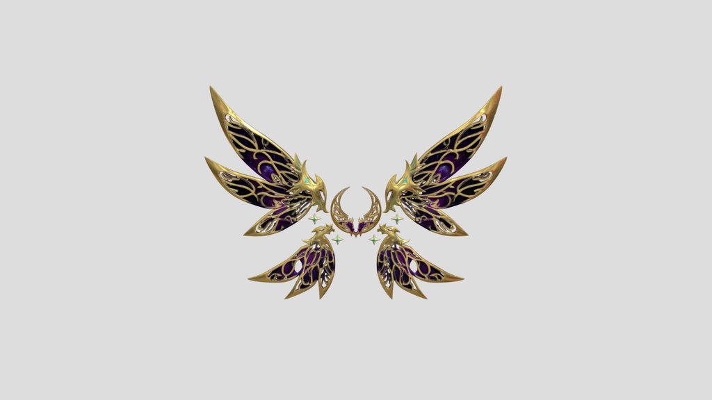 Celestial Filigree Wings