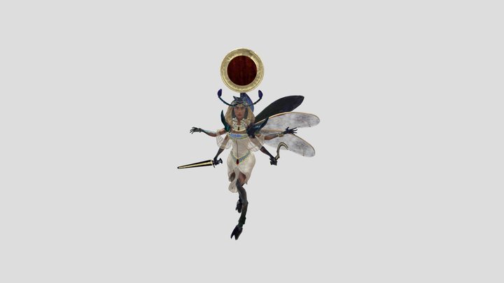 Guardian of Khepri 2 3D Model