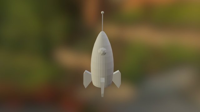 Rymdskepp 3D Model