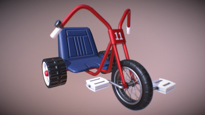 Danny's Tricycle 3D Model