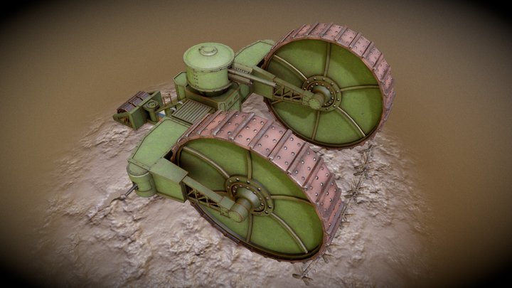 Tsar Tank 3D Model