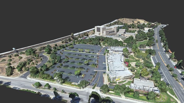 Civic Arts Plaza - Thousand Oaks 3D Model