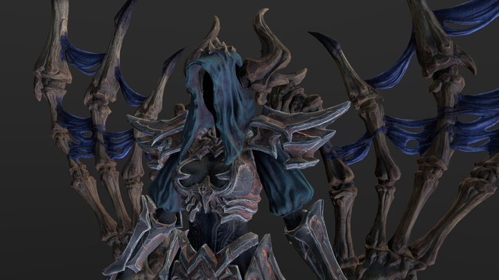 Taskmaster - Darksiders 3 - Rigged 3D Model