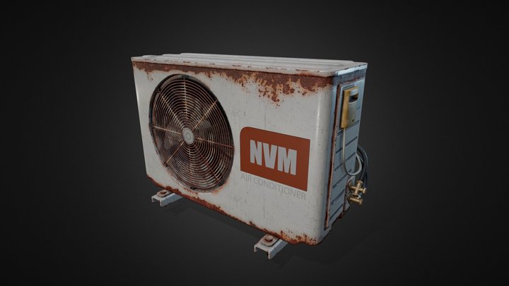 Air Conditioner 3D Model