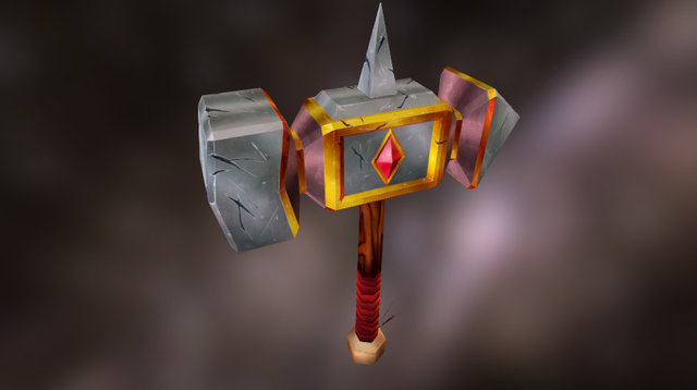 war hammer 3D Model