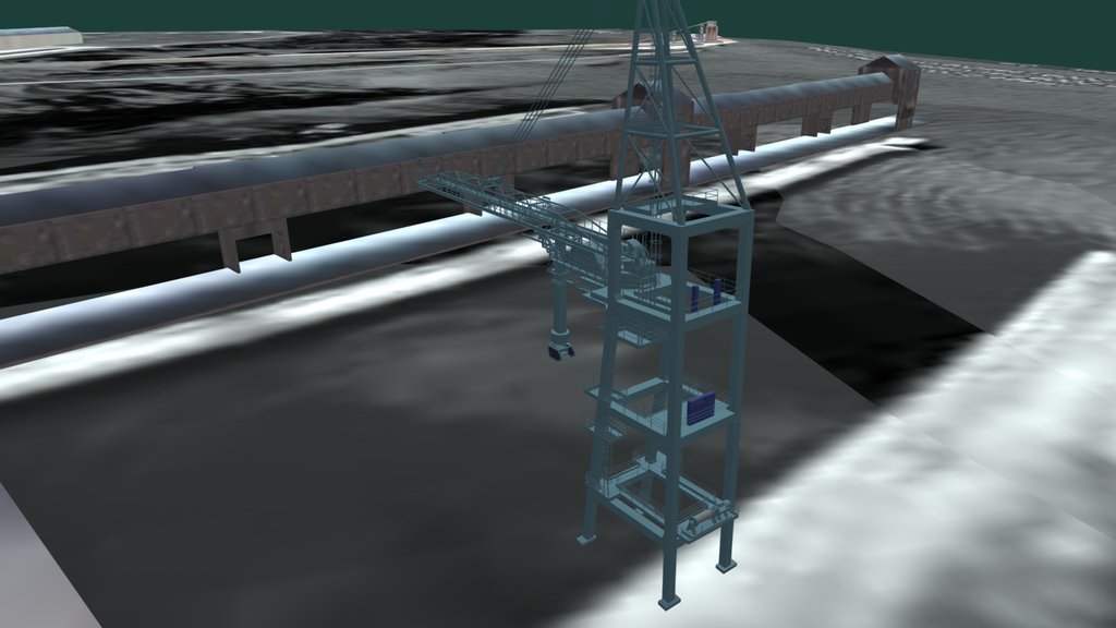 Gantry Cranes-6TMD-modeling