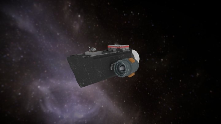 ARTSTDIO380_DeLormeSpaceship 3D Model