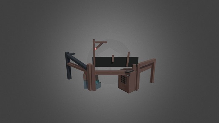 Indiana Jones And The Temple Of Peril Entrance 3D Model