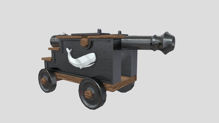 Cannon 3D Model
