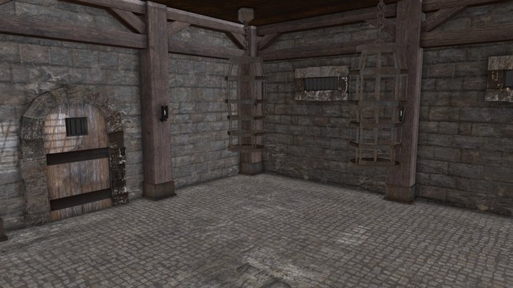 Prison Cages – Free 3D Model STL