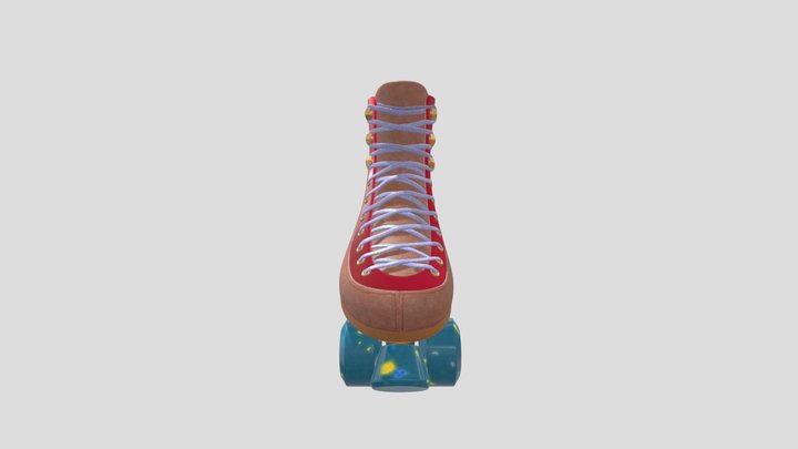 RollerSkate 3D Model