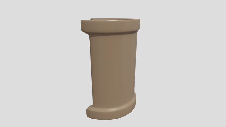 Tapa Furo Luva de Estrela Acessórios e Conexões 3D Model