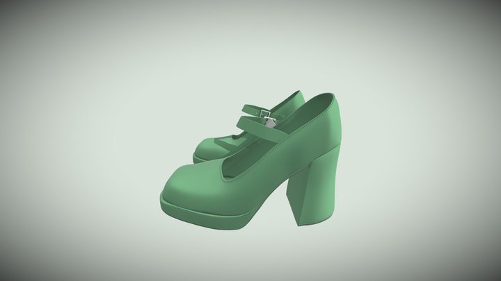 High heels shoes 3D Model
