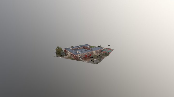 School 1 3D Model