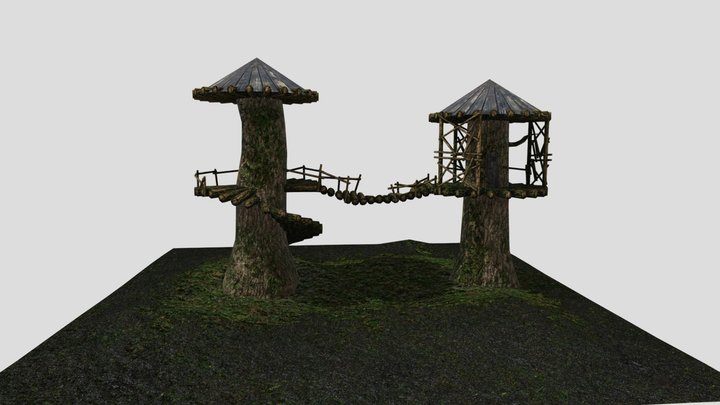Treehouse 3D Modeling Assingment 3D Model