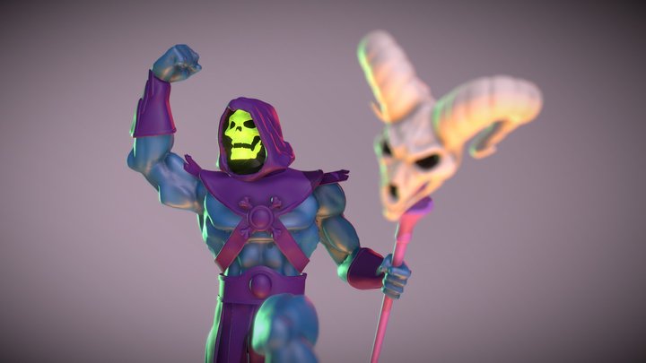 Skeletor 3D Model