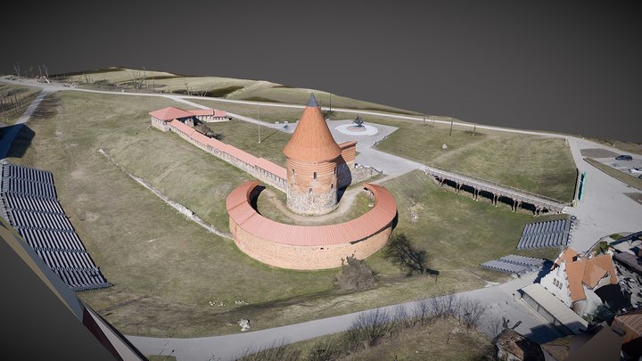 Kaunas castle M300 test 3D Model
