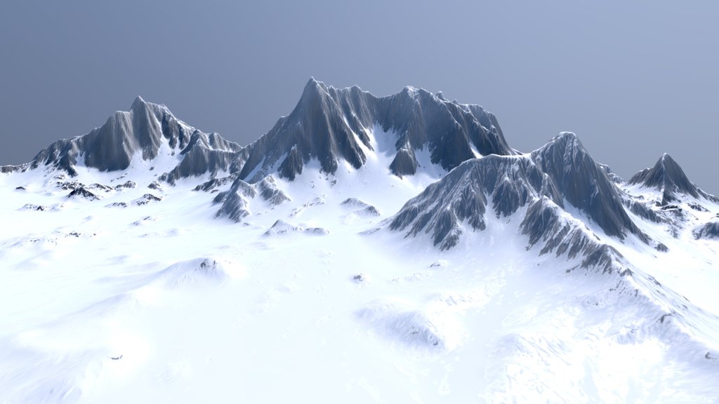 Snowy Mountain V2 - Terrain