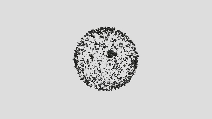 Monstera On Mossball Kokedama – Free 3D Model STL
