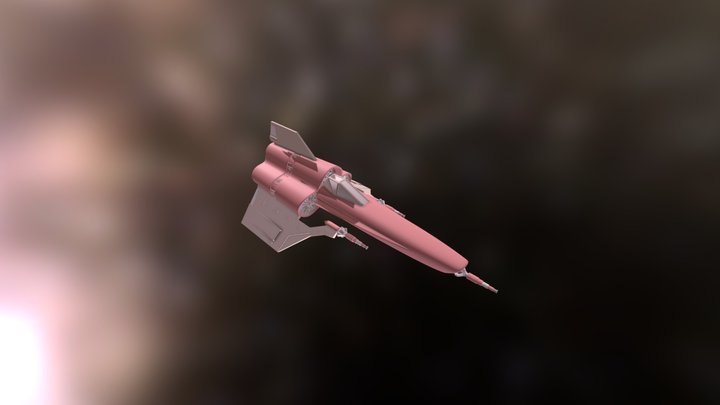 Activity Twelve - Spaceship 3D Model