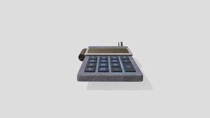 Godzilla Gas powered calculator 3D Model