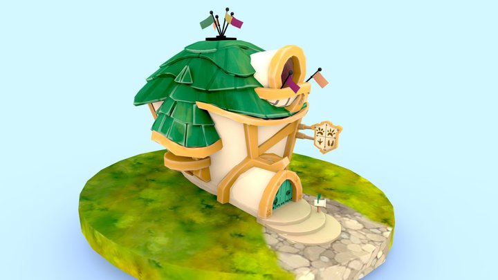 Emilie VF house 3D Model