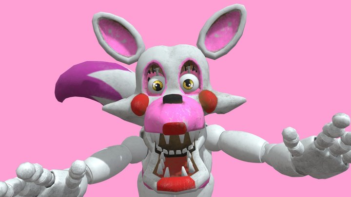 Fixed Mangle / Toy Foxy 3D Model