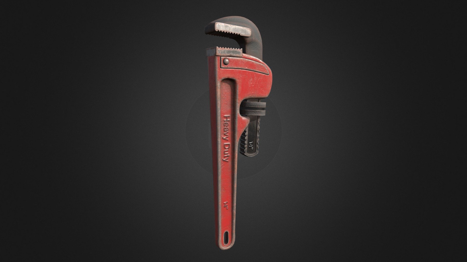 Pipe Wrench - 3D model by Shatananda Datta (@shatananda_datta) [4c76e51 ...