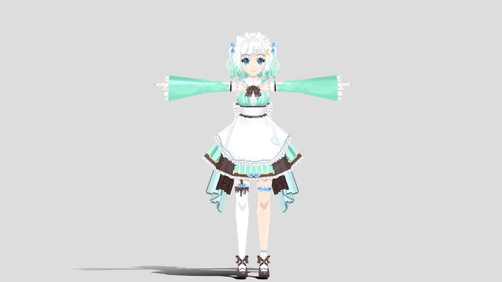 Mint Fantome 3D Model