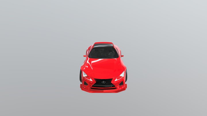 Lexus_LC-500 3D Model