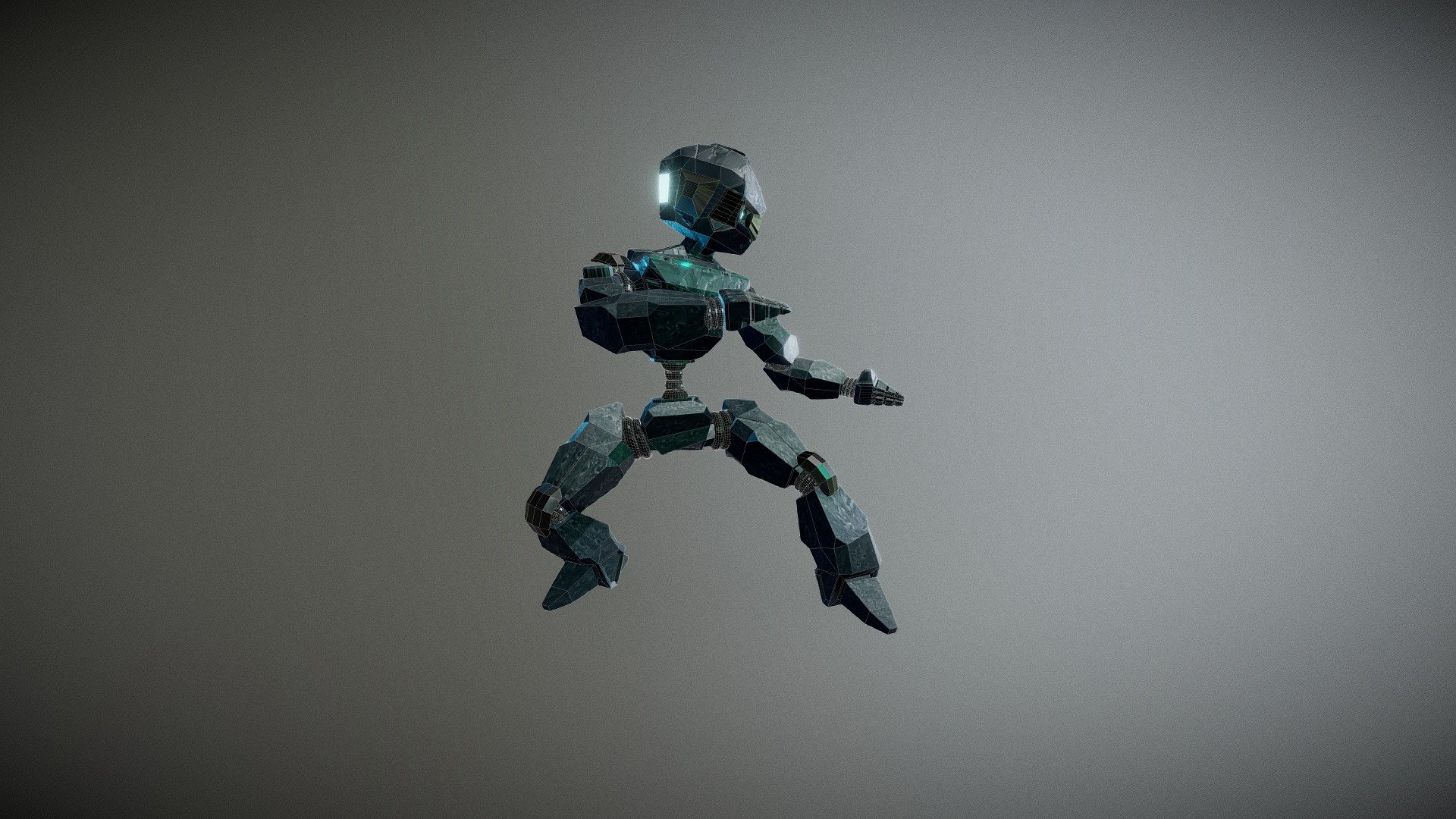 Android Blue - 3D model by VertaScan [4c775b7] - Sketchfab