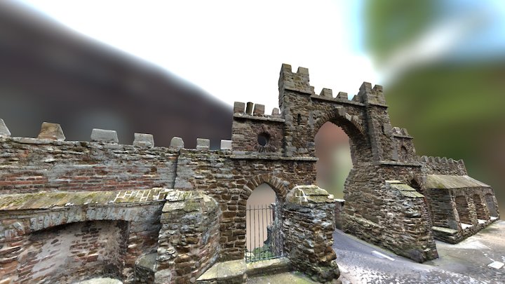 Guannock Gate 3D Model