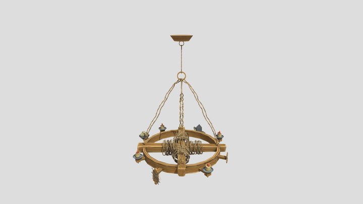 chanderlier 3D Model