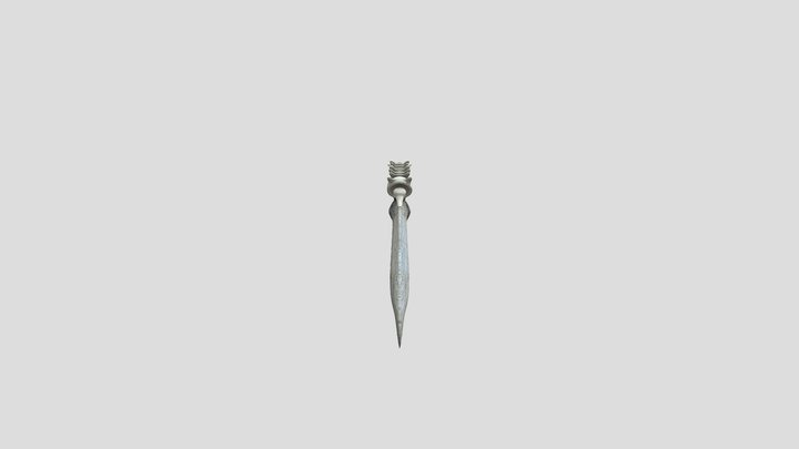 bone sword 3D Model